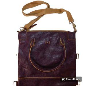 Matt & Nat Vegan Leather Crossbody Bag Purple Purse